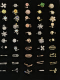 Fidget spinner rings